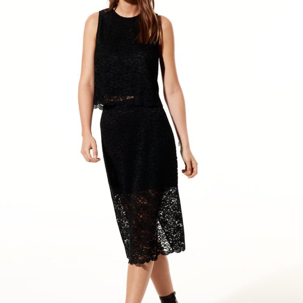 Babaton Wilbur Lace Skirt from Aritzia